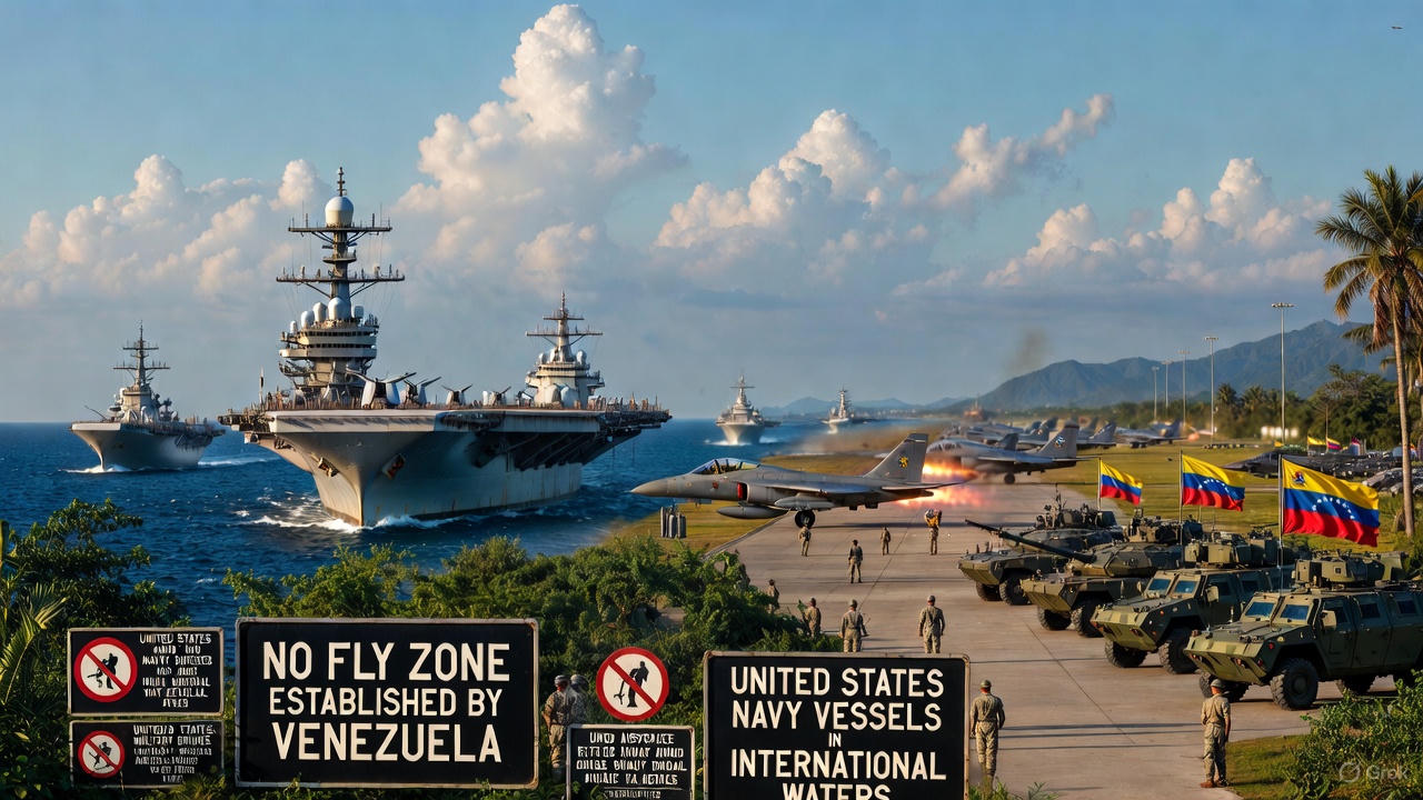 Trump y Maduro: Cierre de Espacio Aéreo Tensa Relaciones por Narcotráfico