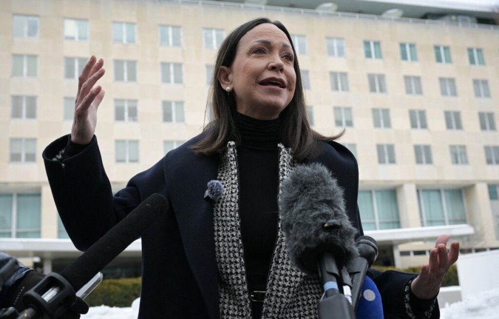 “Habrá transición a la democracia en Venezuela”, afirma Corina Machado tras reunión con Marco Rubio